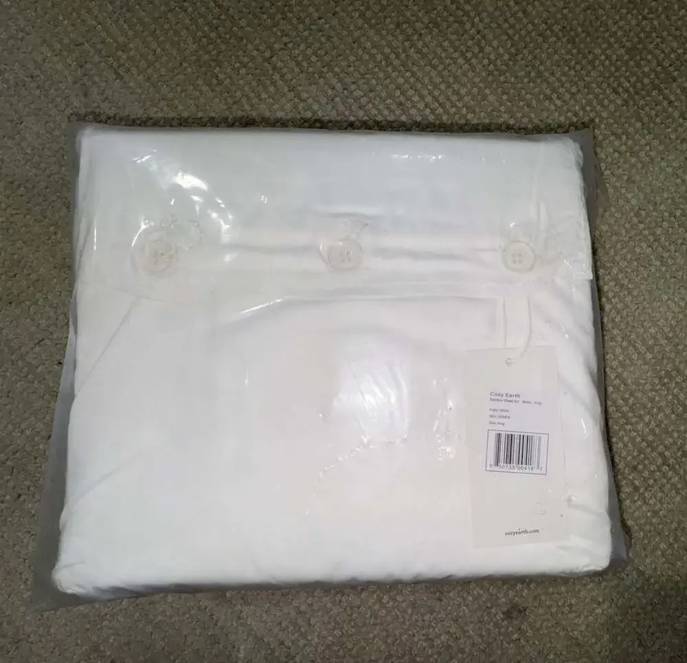 Cozy Earth Bamboo Sheet Set - White - King